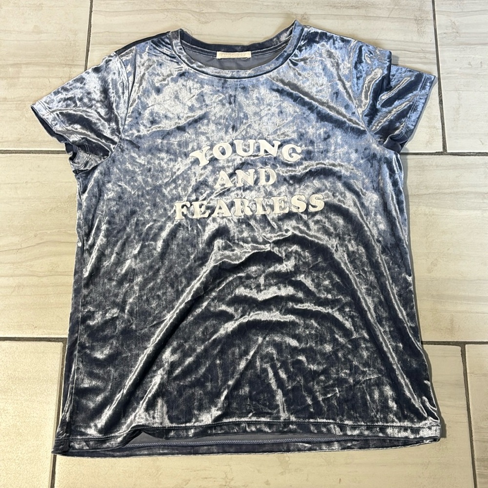 Velvet t-shirt